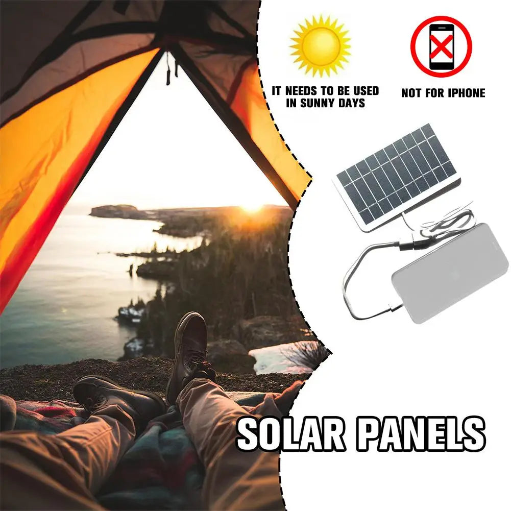 Solar-Powered Phone Charger